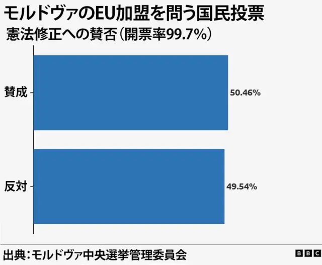 国民投票の開票結果