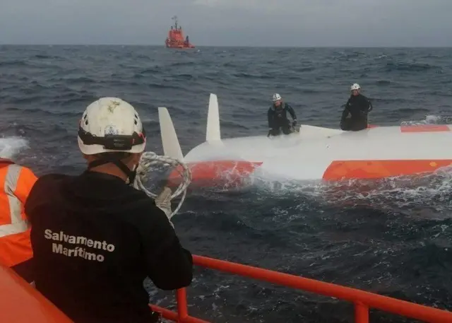 Un équipage espagnol du Salvamento Maritimo a sauvé le marin français