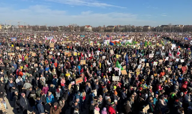 Митинг в Мюнхене