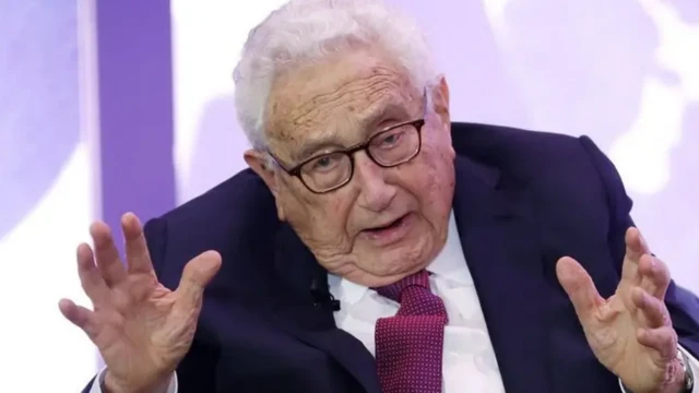 2019 में ली गई हेनरी किसिंजर की तस्वीर