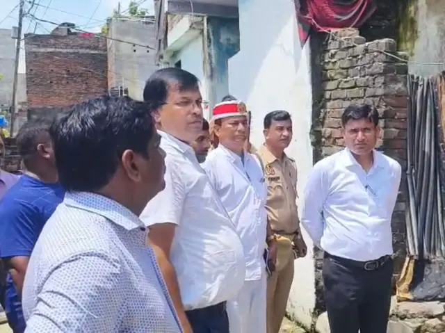 واقعہ کی اطلاع ملنے کے بعد ایس ڈی ایم نے بچوں سے ملاقات کی 