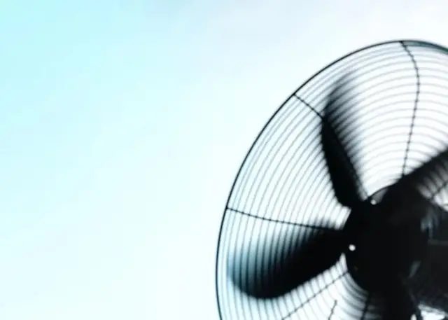 Un ventilateur en marche