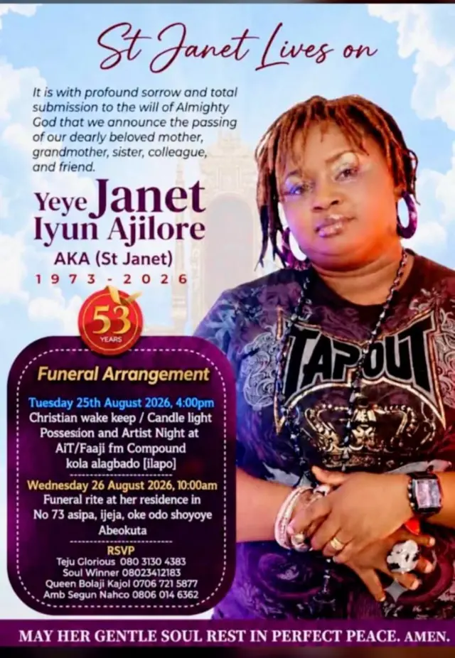 Eto isinku St. Janet