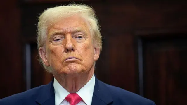 Donald Trump, presidente de EE.UU. 