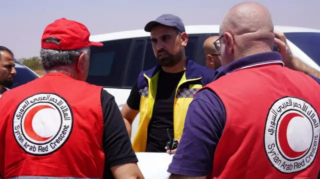 الهلال الأحمر العربي السوري.