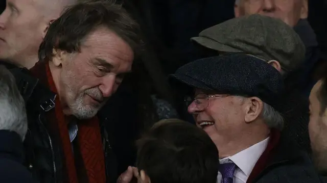 جیم رتکلیف بازی منچستر یونایتد با تاتنهام را در کنار الکس فرگوسن دید