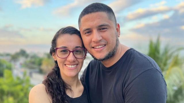 Esteban Zambrano e Carolina da Silva