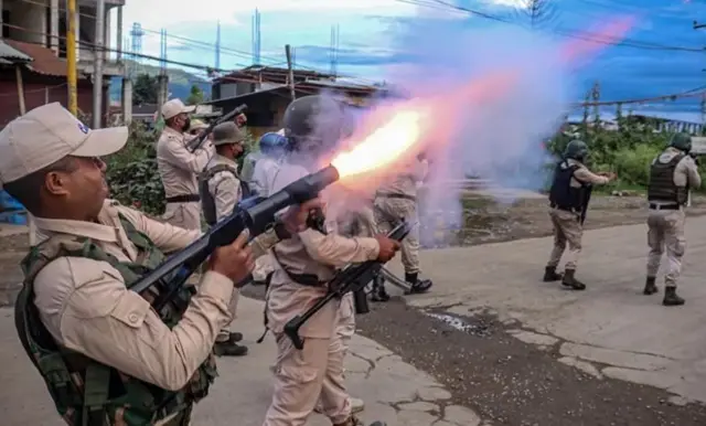 গত বছর মণিপুরে শুরু হওয়া সহিংসতায় বহু মানুষ নিহত হয়।