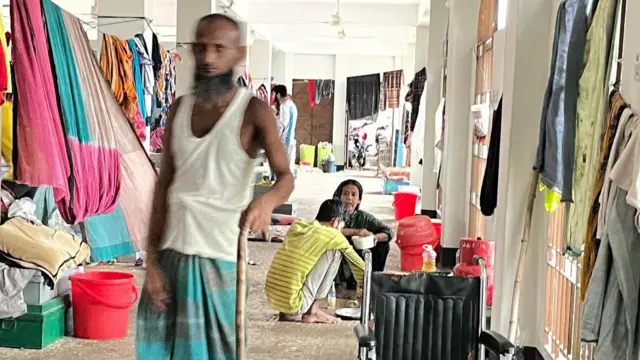 ফেনীর একটি আশ্রয়নকেন্দ্র