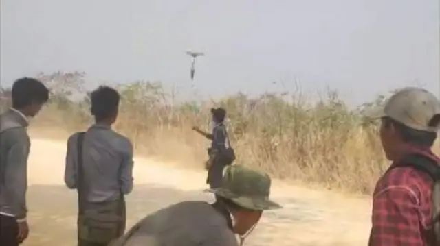 ဒေသကာကွယ်ရေး ပူးပေါင်းအဖွဲ့တွေက ဒရုန်းနဲ့လည်း တိုက်ခိုက်ခဲ့တယ်ဆိုပြီး သတင်းထုတ်ပြန်လာ 