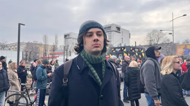 Muškarac sa kapom portret