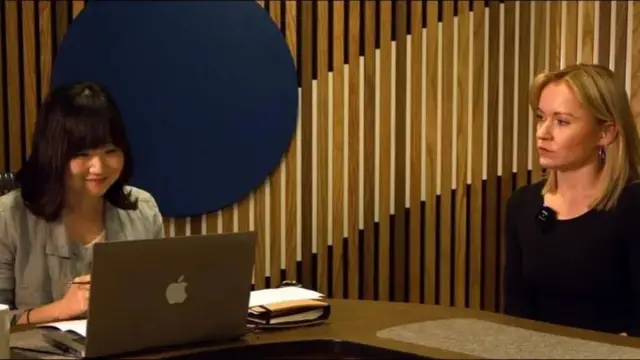 BBC ilizungumza na Jin-su kupitia simu ya video kutoka London. Utambulisho wake umefichwa kwa kuzingatia usalama wake.