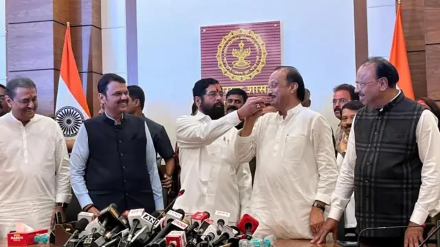 विजयानंतर महायुतीचे नेते