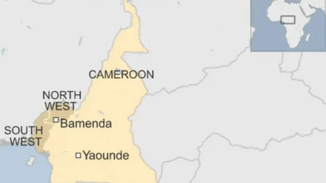 Carte du Cameroun