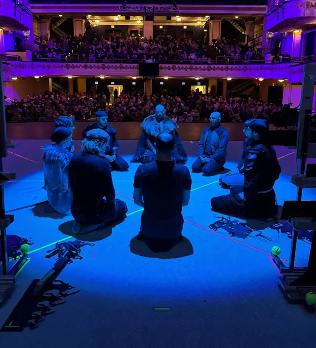 داستان بیژن و منیژه با سایه و عروسک و ماسک