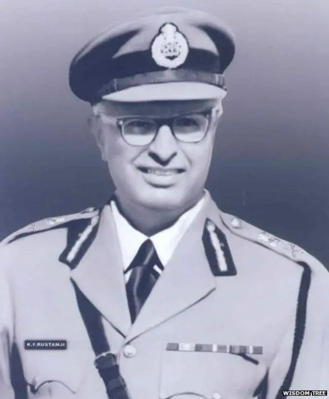 सीमा सुरक्षा बल के पूर्व महानिदेशक के एफ़ रुस्तमजी