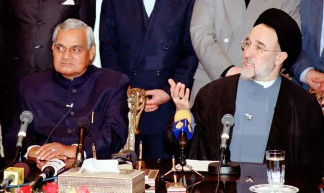 இந்தியா - இரான், மத்திய கிழக்கு, காஷ்மீர் பிரச்னை, அமெரிக்கா