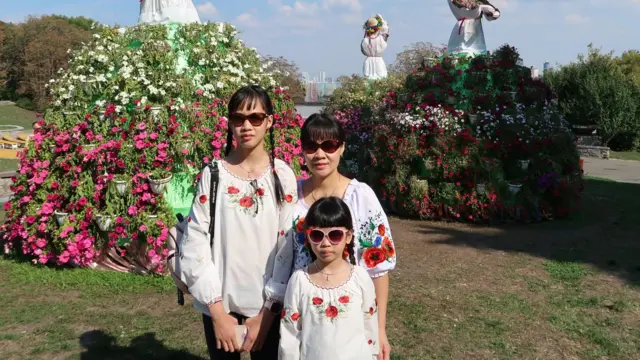 Huong and daughter Independence Day