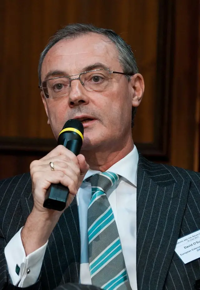 Евробиримдиктин санкциялар боюнча атайын өкүлү Дэвид О'Салливан