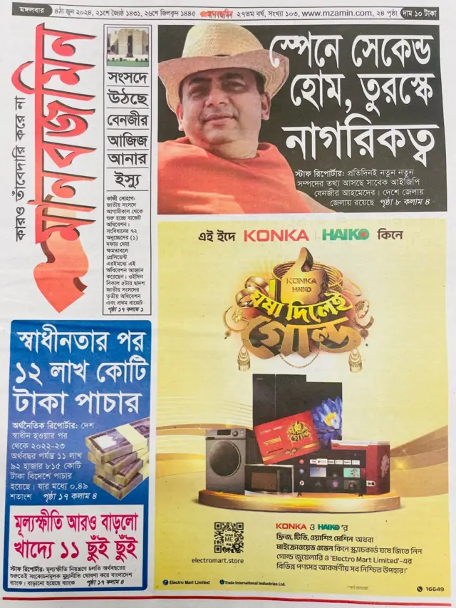 মানবজমিন পত্রিকা