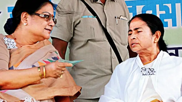 ममता बनर्जी और काकोली घोष दस्तीदार