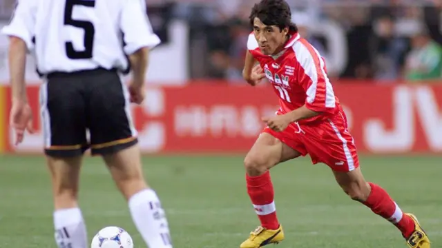 خداداد عزیزی در بازی مقابل آلمان