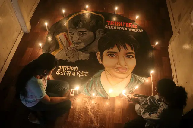 श्रद्धा वालकर को श्रद्धांजलि 