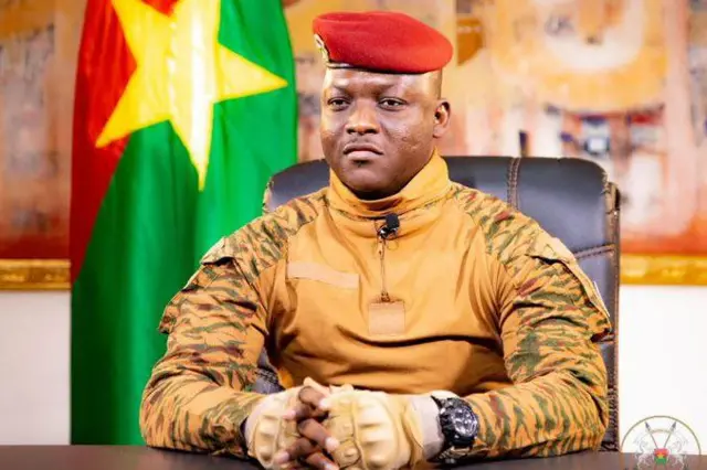 Le président de la transition du Burkina Faso, Ibrahim Traoré