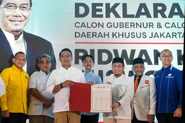 Pilkada: Ridwan Kamil-Suswono Resmi Daftar Pilgub Jakarta, Didukung ...