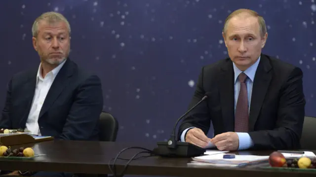 Абрамович и Путин в 2016 году