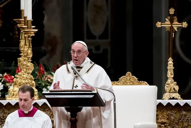 Папа Франциск у 2016-му