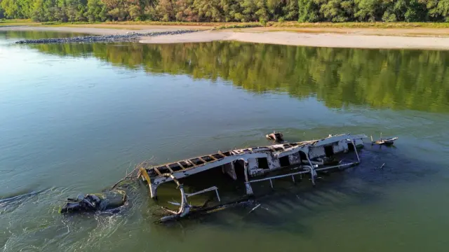 nizak vodostaj dunava u mađarskoj, dunav, vodostaj dunava, nivo dunava