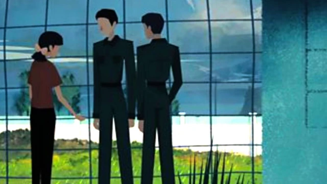 নতুন এক আইনের আওতায় জি ইয়নকে জিজ্ঞাসাবাদের জন্য ধরে নিয়ে যাওয়া হয়েছিল - অ্যানিমেশন চিত্র