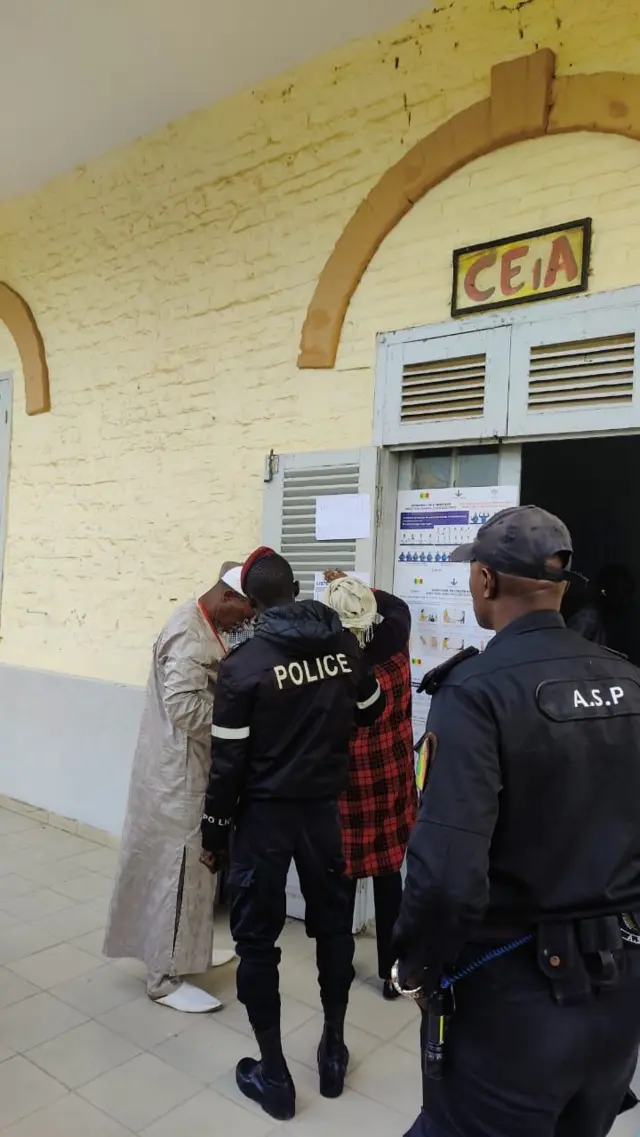 La police veille au grain