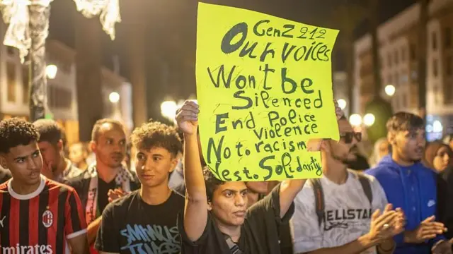 सन् २०२५ को अक्टोबर ३ मा मोरकोमा भएको प्रदर्शन