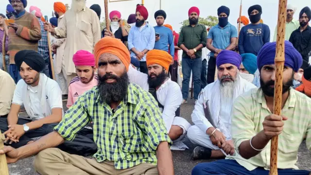 ਮੁਹਾਲੀ ਵਿੱਚ ਧਰਨਾ