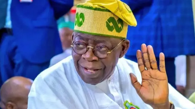 Aworan Aarẹ Bola Tinubu
