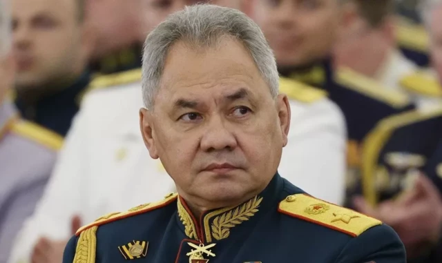 रूस के रक्षा मंत्री सर्गेई शोइगू