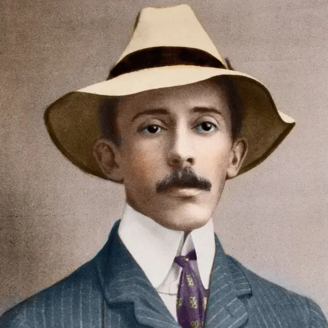 Retrato de Santos Dumont