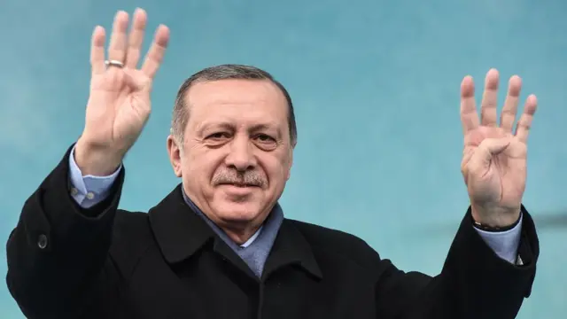 Presiden Turki Recep Tayyip Erdogan