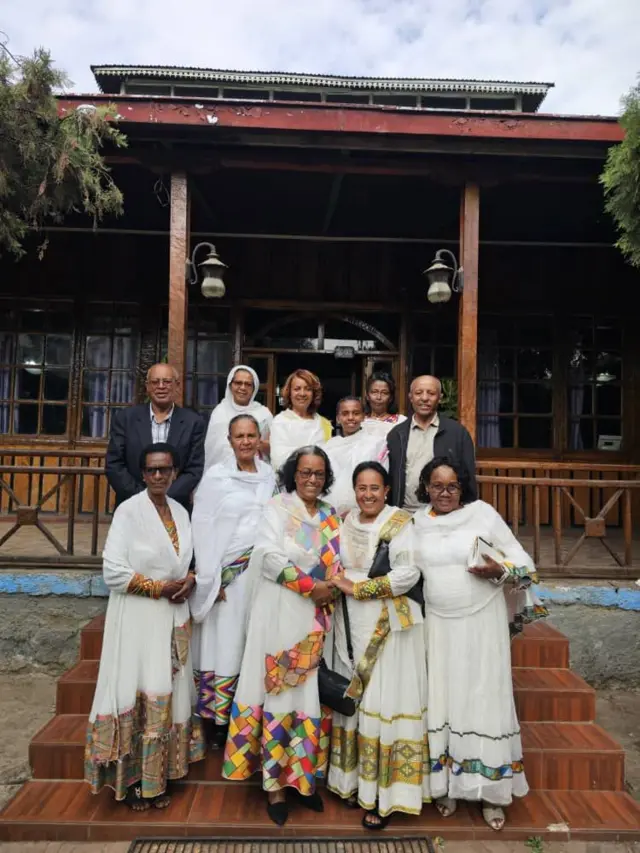 የሰላ ድንጋይ ዘማቾች 50ኛ ዓመት መታሰቢያ ሲያከብሩ
