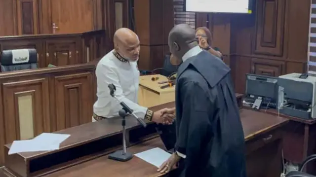 Ihe ụlọikpe kpebiri gbasara ọnọdụ ahụike Nnamdi Kanu