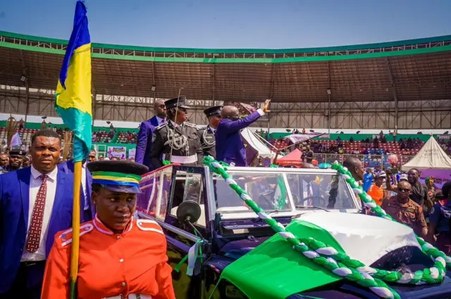 Aworan Gomina ipinlẹ Edo tuntunMonday Okpebholo