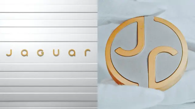 جگوار همزمان با انتشار آگهی از نشان جدید این کارخانه هم رونمایی کرد