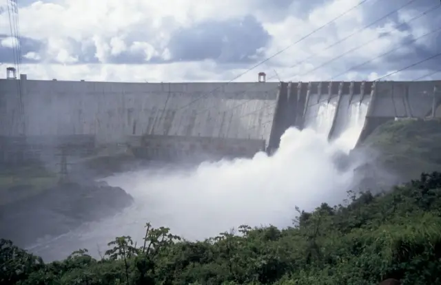 La represa de Guri, en el estado Bolívar, Venezuela.
