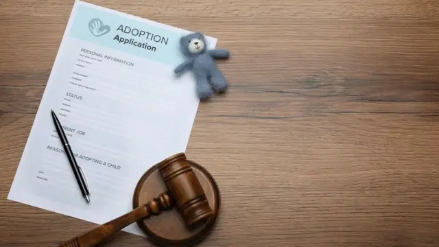 Ilustrasi aplikasi adopsi ilegal.