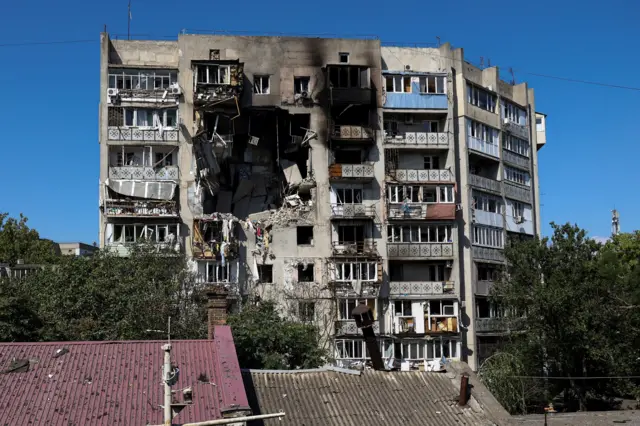 поврежденный дом в одессе