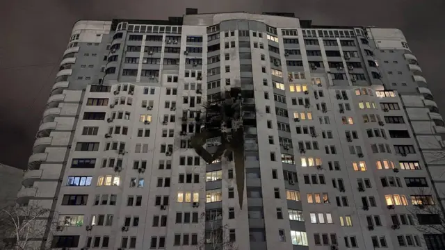 Наслідки обстрілу у столиці