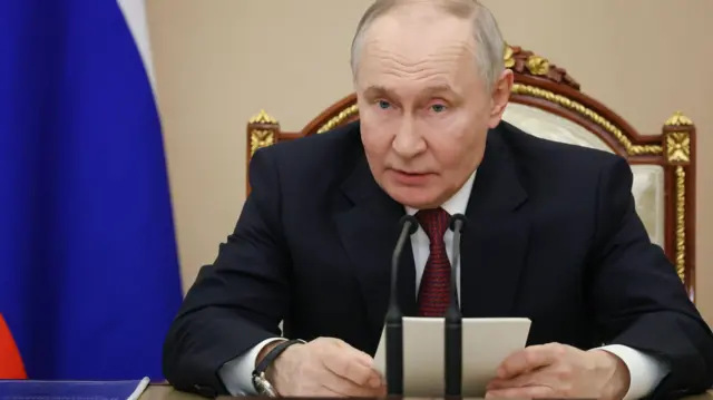 रूस के राष्ट्रपति व्लादिमीर पुतिन