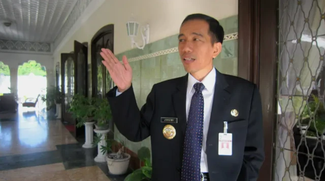 Joko Widodo alias Jokowi saat menjabat sebagai Wali Kota Solo, Jateng.